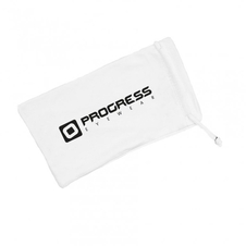 Sáček na brýle Progress MICRO FIBER POUCH bílý