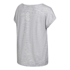 Triko krátké dámské Progress PAPAROA merino šedý melír