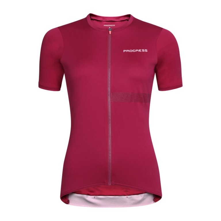 Dres krátký dámský Progress TRAFFICA vínový