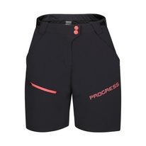 Kraťasy dámské Progress GENIA BIKE SHORTS černé