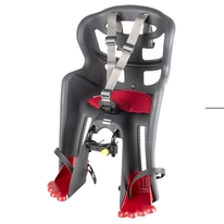 Dětská sedačka přední Light F šedo-červená