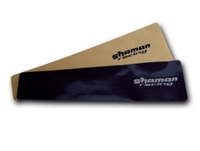 Ochranná samolepka ShamanRacing pod řetěz XL karbon