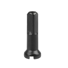 Nipl CnSpoke Al 2x14mm anodizovaný  černý