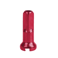 Nipl CnSpoke Al 2x14mm anodizovaný  červený
