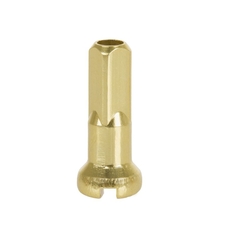 Nipl CnSpoke Al 2x14mm anodizovaný  zlatý