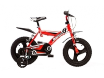 Dětské kolo Dino 143 červené 14