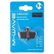 Brzdové destičky M-Wave organické Sram, Avid X0 Trail, Guide