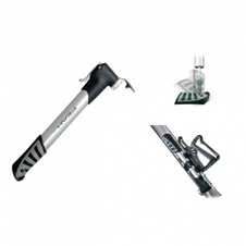 Hustilka TOPEAK Peak DX II stříbrná 6bar