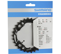 Převodník 30z Shimano FC-M4000 9k 4d.černý