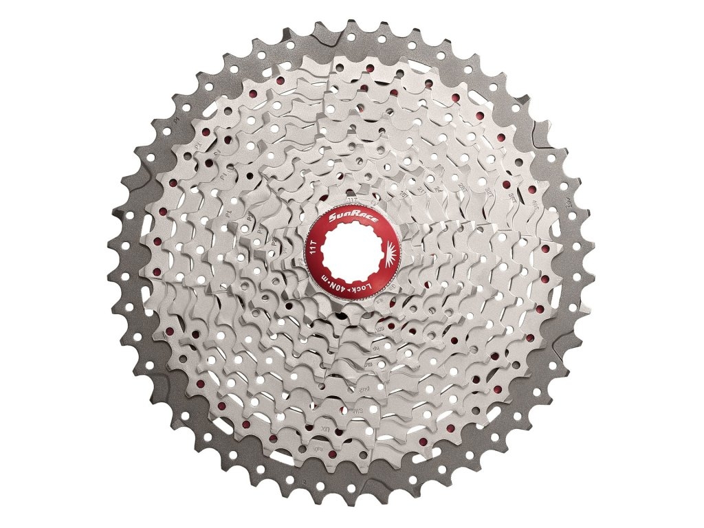 Kazeta 11 SunRace CSMX8EAY 11-42z METALLIC