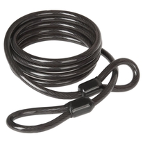 Lanko zámku  M-Wave 8x1800mm prodlužovací černý