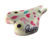 Sedlo dětské DDK D161 Bunny se sedlovkou bílé