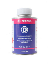 Vulkanizační roztok FERDUS D 250 ml+menší štětec