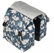 Brašna na nosič BASIL Magnolia -Double bag 35l 2-D Magnolia modrá