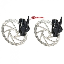 Brzdy kotoučové hydraulické Saccon černé P+Z sada