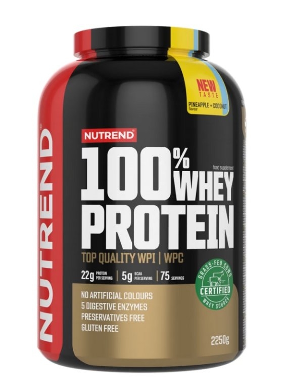 Nápoj Nutrend 100% WHEY PROTEIN 2250g