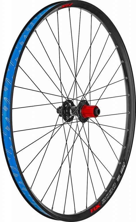 Zapletené kolo Remerx RX2030 622x30 přední 32 děr černé BOOST disc