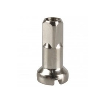 Nipl CnSpoke mosaz 2,3x12mm stříbrný 500ks