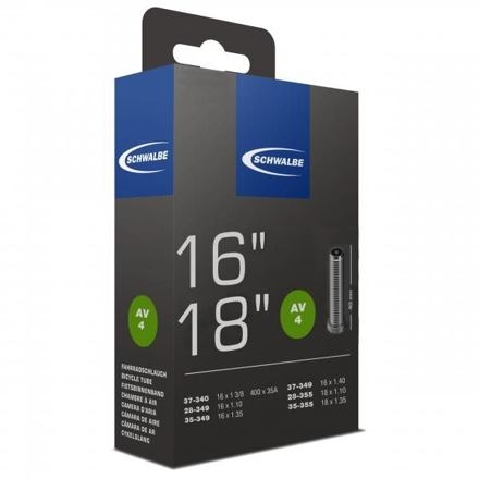 Duše Schwalbe AV4 16/18x1 3/8-1.35 (37/28-340/355) AV/40mm