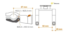 Brašna Sport Arsenal 510 řidítková QuickFix pro elektrokola