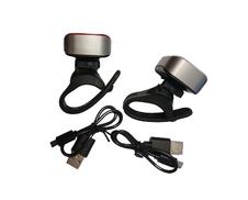 Blikačka přední+zadní 4RACE Mini USB černé