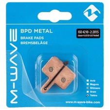 Brzdové destičky M-Wave sintrované Shimano, Promax, Tektro