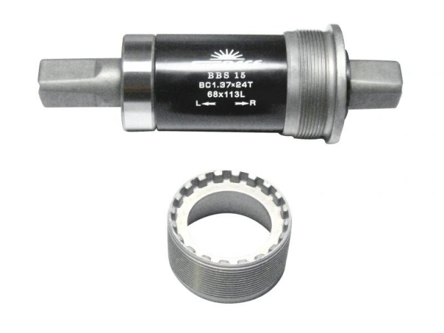 Osa středová SUNRACE S15 68-116 4H ITA Fe (italský závit)