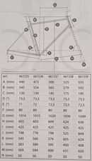 Rám silniční/gravel superlight carbon