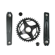 Převodník+kliky 170mm k motoru Bafang MaxDrive 500, 38 z., bez krytu