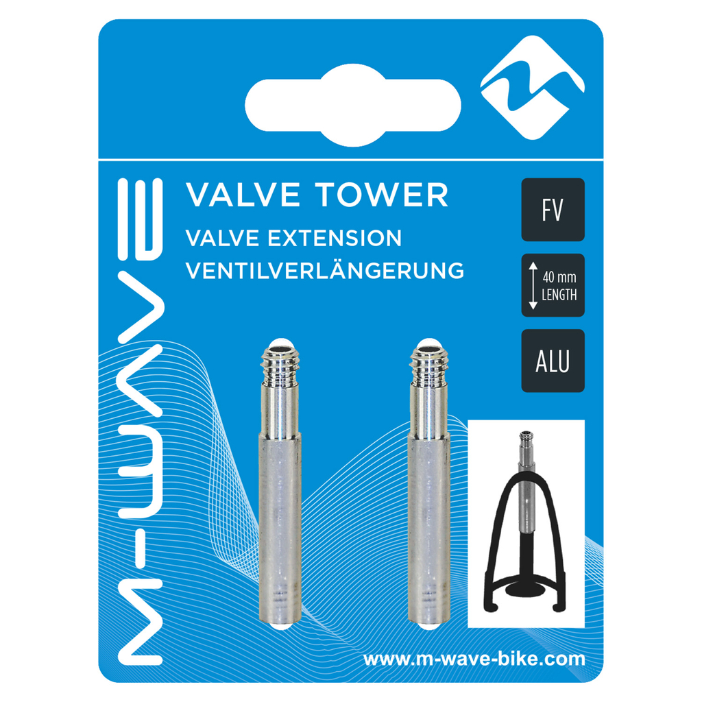 Nástavec FV ventilu M-Wave 40mm, pár