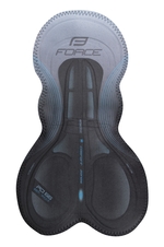 Kalhoty Force REFLEX LINE KID s vložkou, černé