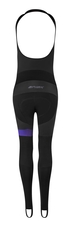Kalhoty Force BRISK LADY s vložkou, černo-červené