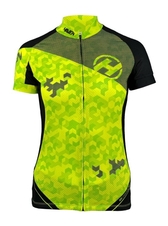 Dres krátký dámský HAVEN Singletrail NEO černo/zelený