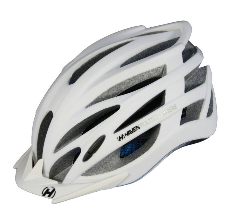 Přilba HAVEN Toltec LUMIERE bílo/šedá