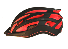 Přilba HAVEN Toltec LUMIERE černo/červená EPS