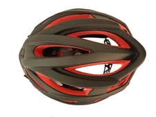 Přilba HAVEN Toltec LUMIERE černo/červená EPS