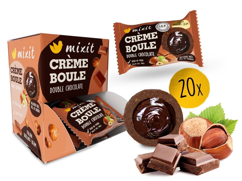 Créme boule Mixit double čokoláda 20ks