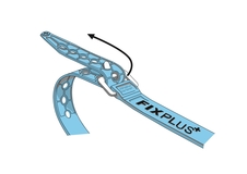 Držák+strap Fixplus 46cm černý 2ks