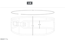 Bederní pás s kapsami Apidura Expedition Waist Belt