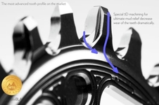 Převodník Absoluteblack SRAM OVAL 32T černá 3mm offset (BOOST)