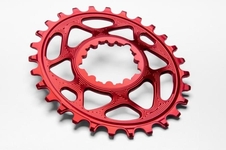 Převodník Absoluteblack SRAM OVAL 34T červená 3mm offset (BOOST)