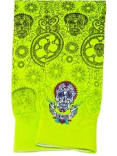 Návleky na ruce Cycology Day of the Living Lime Arm Warmer