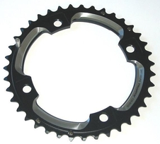 Převodník SRAM MTB 39T S2 120 AL6 Blast Black L-Pin GXP CNC 10 speed