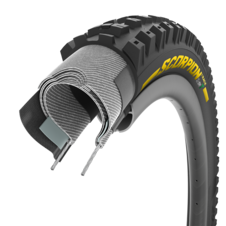 Plášť Pirelli Scorpion Race DH T 27.5x2.5, DualWALL, SmartEVO DH, Yellow label