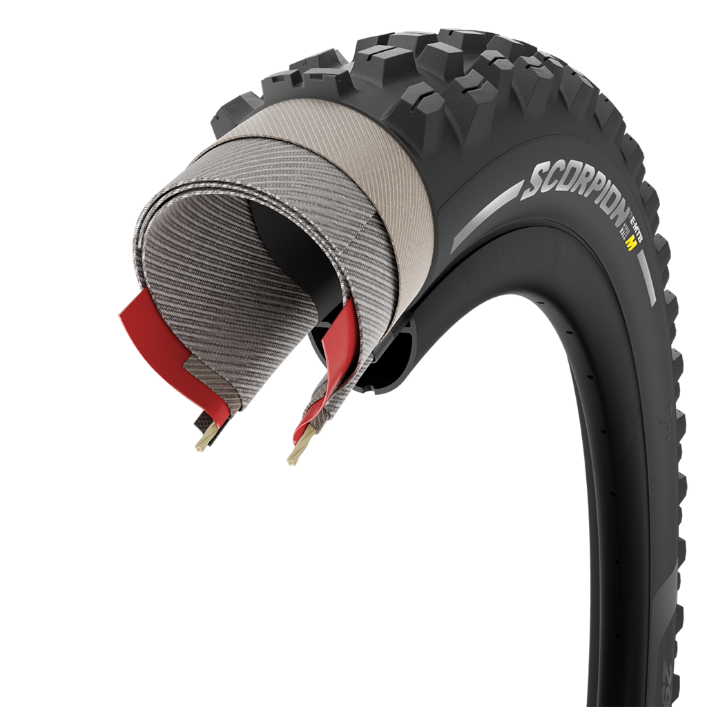 Plášť Pirelli Scorpion™ E-MTB M, 27.5x2.6, HyperWALL™,60 tpi, SmartGRIP Gravity, Classic
