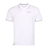 Triko krátké pánské polo Progress HOGAR bílé