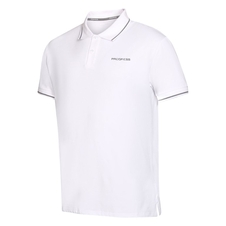 Triko krátké pánské polo Progress HOGAR bílé