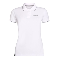 Triko krátké dámské polo Progress CASA bílé