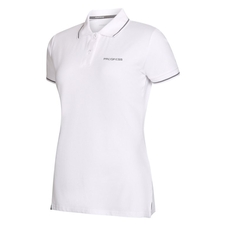 Triko krátké dámské polo Progress CASA bílé