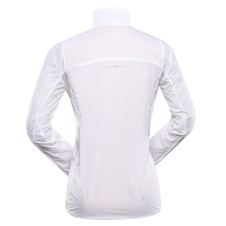 Bunda dámská ALPINE PRO SPINA s DWR bílá